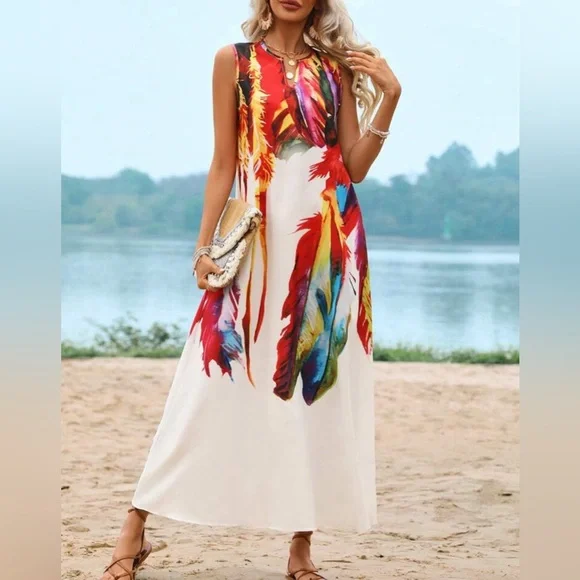 dreamy maxi dress ECB Exclusive: Dreamy Floral Embroidered Maxi Dress 2XL